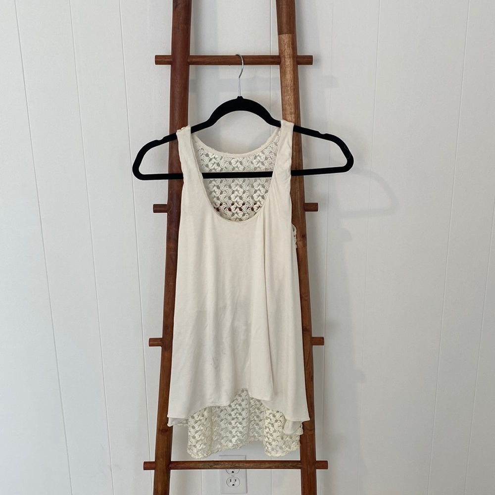 White Knit Top